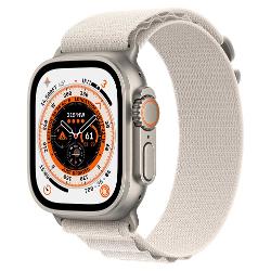 Apple Apple Watch Ultra Cellular 49mm Titan, Star Alpine, S