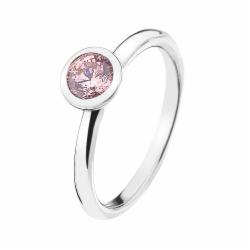Stříbrný prsten Hot Diamonds Emozioni Scintilla Pink Compassion ER017/M o 52 b