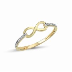 Lillian Vassago Zlatý prsten LLV46-GR029