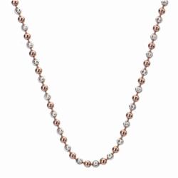 Stříbrný řetízek Hot Diamonds Emozioni Bead Silver Rose 45 CH019