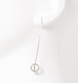 Klára Bílá Jewellery Dámské Visací Náušnice Simple Stříbro 925/1000