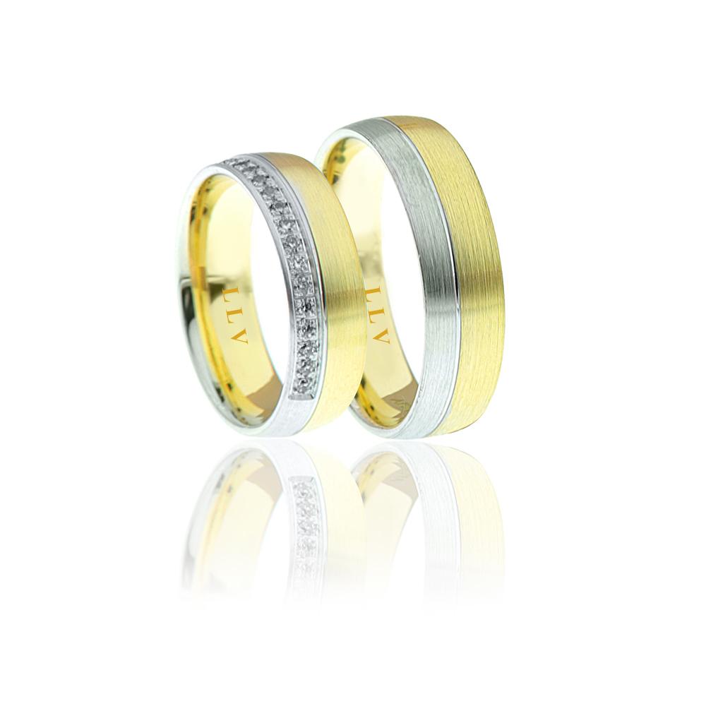 Lillian Vassago Snubní prsteny FS-4010 Barva zlata: Z-R kombinovaná - žlutá/růžová image 1