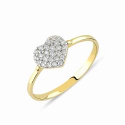 Lillian Vassago Zlatý prsten LLV85-GR016