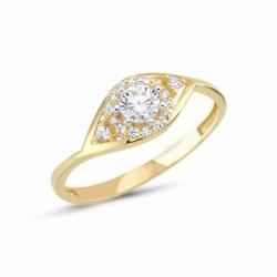Lillian Vassago Zlatý prsten LLV66-GR114Y