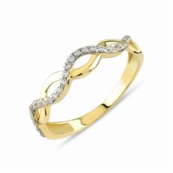 Lillian Vassago Zlatý prsten LLV85-GR017