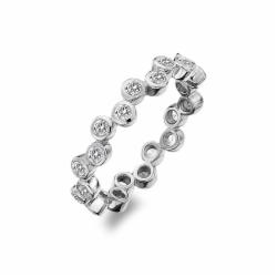 Stříbrný prsten Hot Diamonds Willow DR208 o 56 b