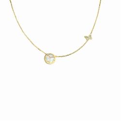 Lillian Vassago Zlatý náhrdelník LLV00-GN010
