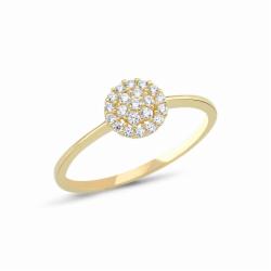 Lillian Vassago Zlatý prsten LLV66-GR112Y