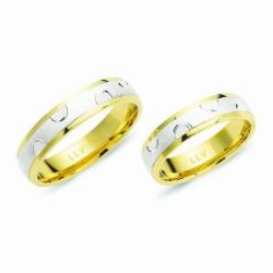 Lillian Vassago Snubní prsteny KG8 Barva zlata: Z-B kombinovaná - žlutá/bílá