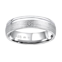 Silvego Snubní Stříbrný Prsten Amora Pro Ženy Qralp130w 47 Mm