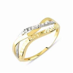 Lillian Vassago Zlatý prsten LLV85-GR040