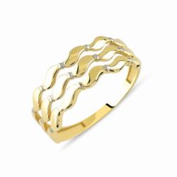 Lillian Vassago Zlatý prsten LLV85-GR036