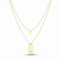 Lillian Vassago Zlatý náhrdelník LLV53-GN009Y