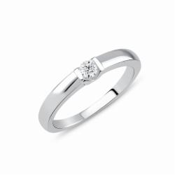 Lillian Vassago Zlatý prsten RMD1015/2 Barva zlata: Bílá, Druh kamene: Zirkon