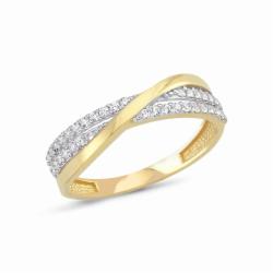 Lillian Vassago Zlatý prsten LLV66-GR094Y