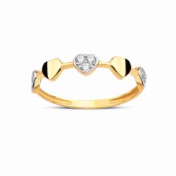 Lillian Vassago Zlatý prsten LLV95-GR013