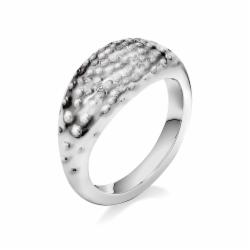 Stříbrný prsten Hot Diamonds Hammered DR154/R