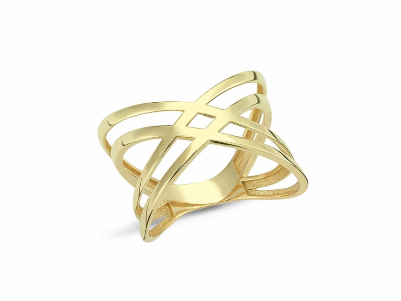 Lillian Vassago Zlatý prsten LLV46-GR032 image 1