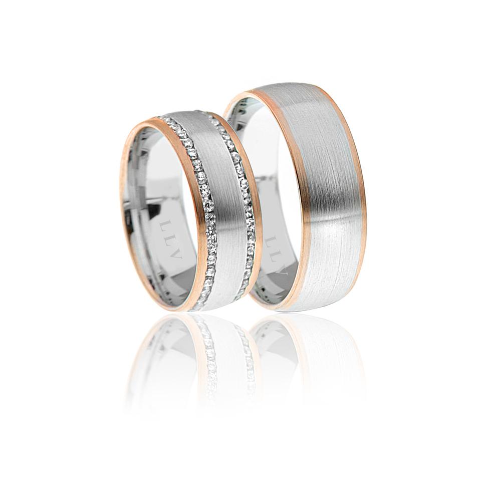 Lillian Vassago Snubní prsteny HV-111 Barva zlata: Bílá image 1
