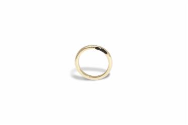 Klára Bílá Jewellery Zlatý Prsten Stripe 41 (13,0mm), Stříbro 925/1000