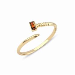 Lillian Vassago Zlatý prsten LLV77-GR013