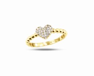 Lillian Vassago Zlatý prsten LLV74-GR001Y