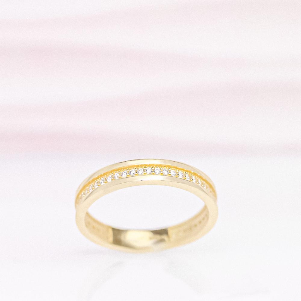 Lillian Vassago Zlatý prsten LLV06-GR066 image 3