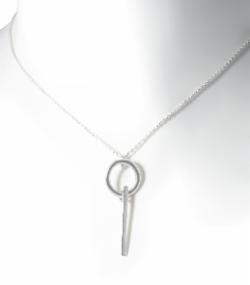 Klára Bílá Jewellery Dámský Stříbrný Náhrdelník Mark 40-45cm