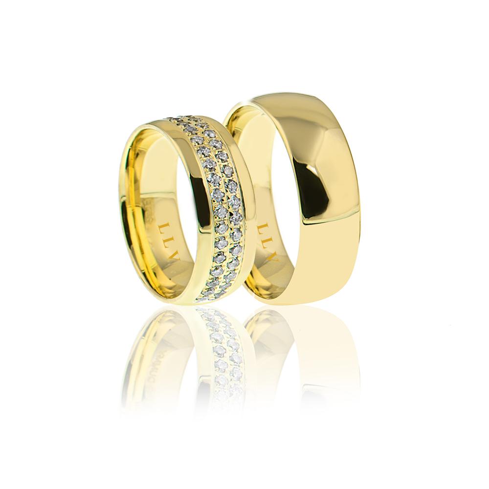 Lillian Vassago Snubní prsteny HV-113 Barva zlata: Bílá image 1