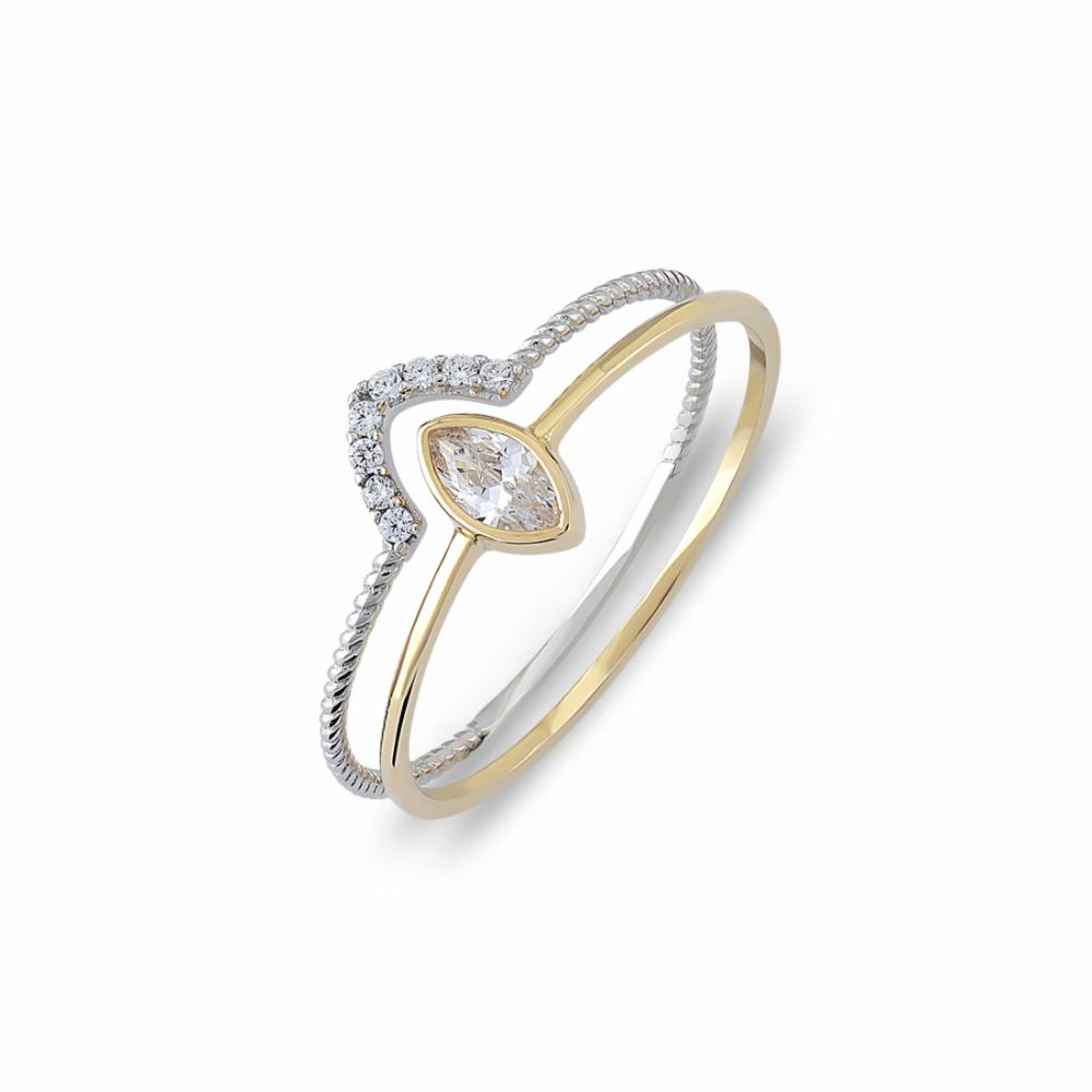 Lillian Vassago Zlatý prsten LLV06-GR037Y image 2