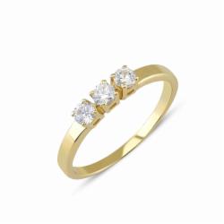 Lillian Vassago Zlatý prsten LLV22-GR029