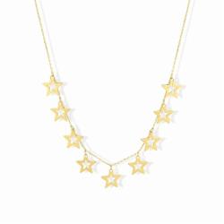 Lillian Vassago Zlatý náhrdelník LLV59-GN003