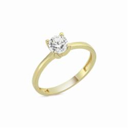 Lillian Vassago Zlatý prsten LLV03-ENGR0813Y