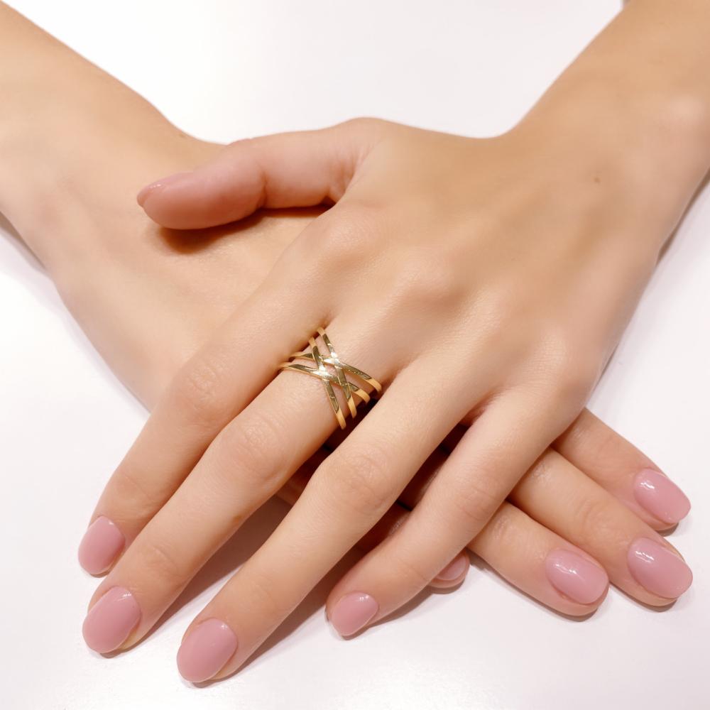 Lillian Vassago Zlatý prsten LLV46-GR031 image 2