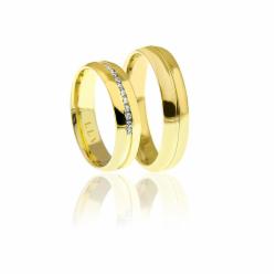 Lillian Vassago Snubní prsteny HV-105 Barva zlata: Bílá