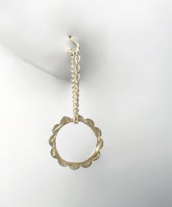 Klára Bílá Jewellery Dámské Řetízkové Náušnice Pecky Z Kolekce Spirit Stříbro 925/1000