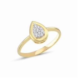 Lillian Vassago Zlatý prsten LLV66-GR072