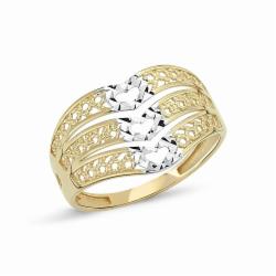 Lillian Vassago Zlatý prsten LLV46-GR005