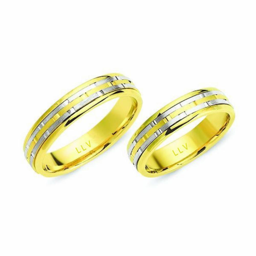 Lillian Vassago Snubní prsteny B159 Barva zlata: Bílá image 1