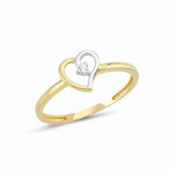 Lillian Vassago Zlatý prsten LLV66-GR115Y