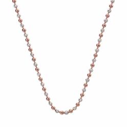 Stříbrný řetízek Hot Diamonds Emozioni Bead Silver Rose 61 CH056