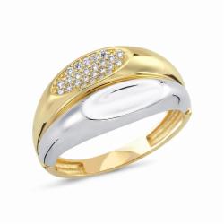 Lillian Vassago Zlatý prsten LLV66-GR107WY