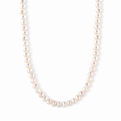 Lillian Vassago Zlatý náhrdelník s říčními perlami LLV40-GN001