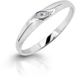 Cutie Diamonds Elegantní Prsten Z Bílého Zlata S Brilianty Dz6815-2844-00-X-2 48 Mm
