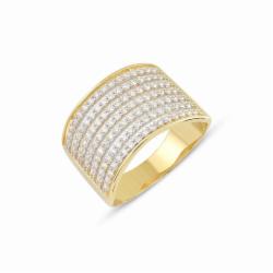 Lillian Vassago Zlatý prsten LLV22-GR006Y