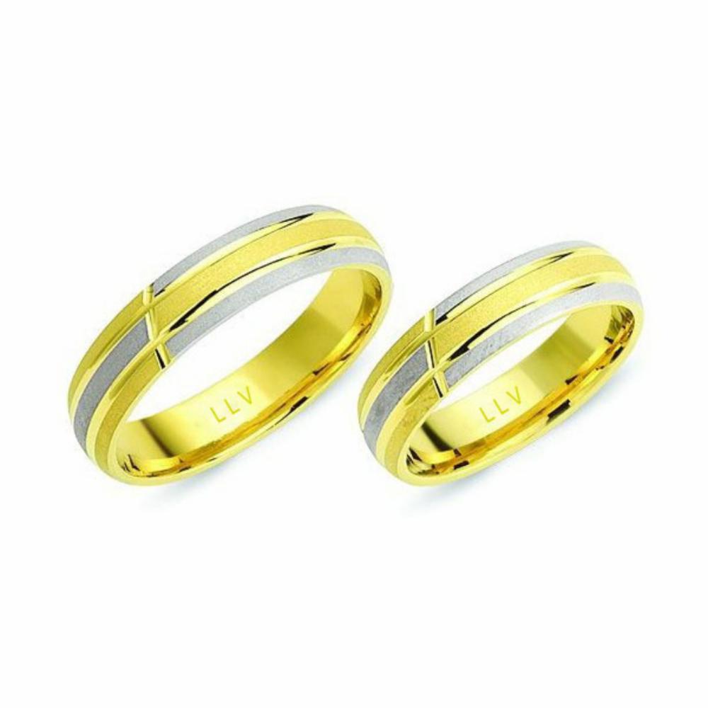 Lillian Vassago Snubní prsteny B25 Barva zlata: Z-R kombinovaná - žlutá/růžová image 1