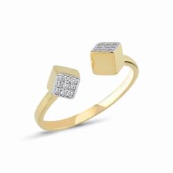 Lillian Vassago Zlatý prsten LLV66-GR104Y