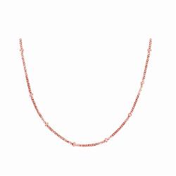 Olivie Choker Rose Kuličkový Stříbrný Řetízek 4599