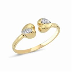 Lillian Vassago Zlatý prsten LLV66-GR100Y