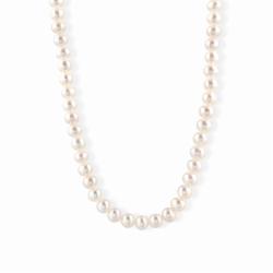 Lillian Vassago Zlatý náhrdelník s říčními perlami LLV40-GN003